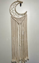 Load image into Gallery viewer, Macrame Moon Dreamcatcher
