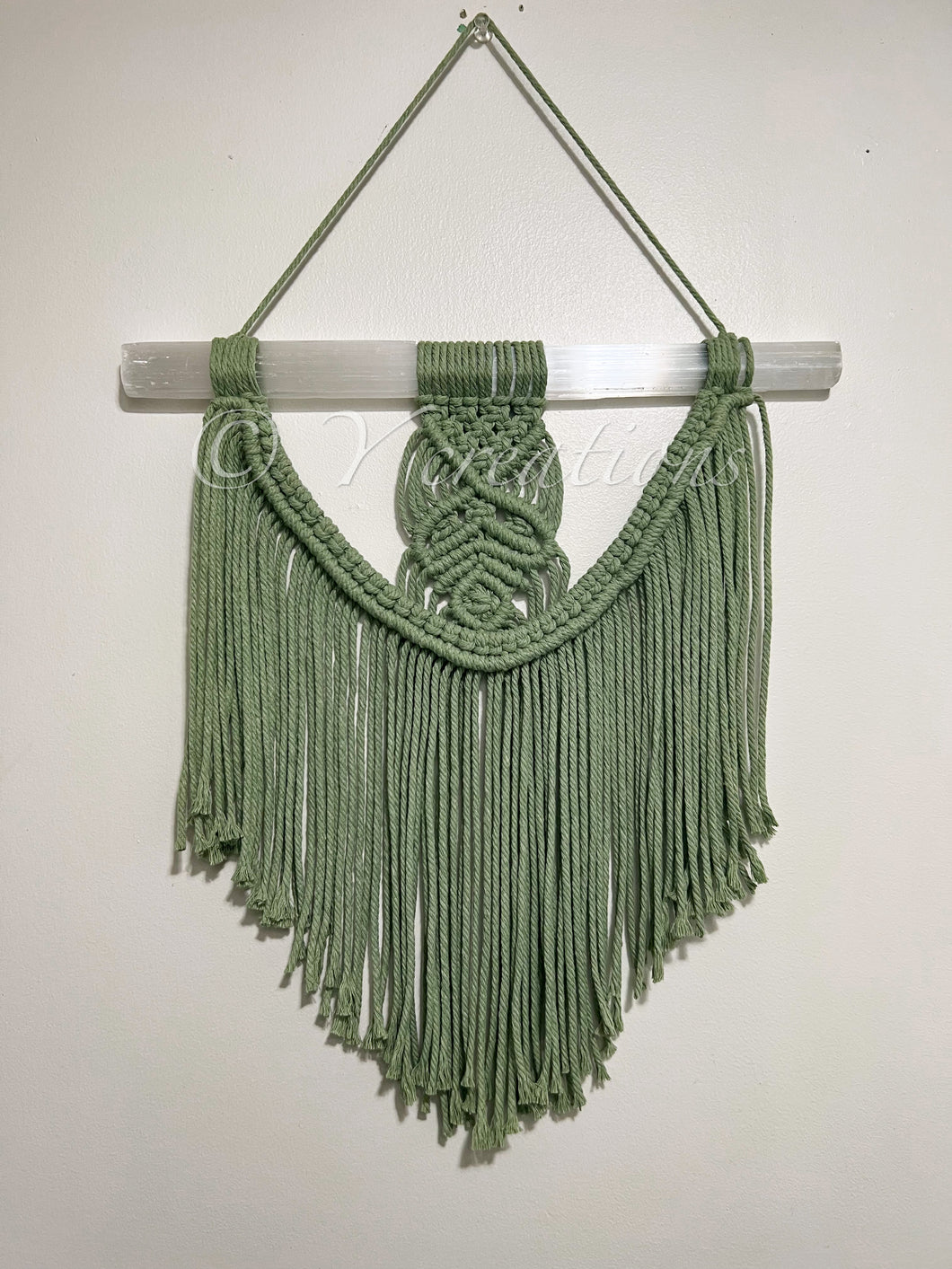 Selenite Macrame