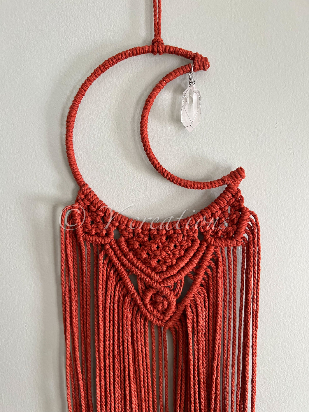 Fall Macrame Moon